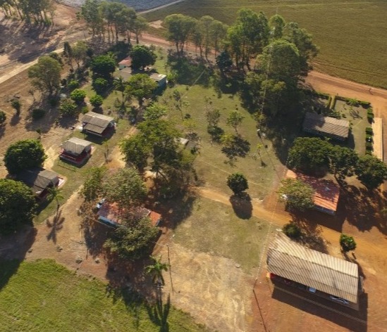 Imagem da fazenda Samambaia, parceira da GM